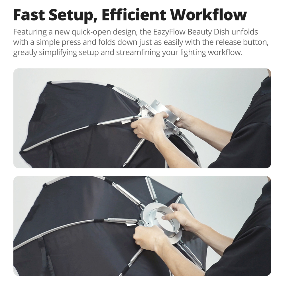 Nuovo Godox EazyFlow Beauty Di - Photography Umbrella recensione e prezzo
